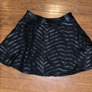 Guess leather skirt